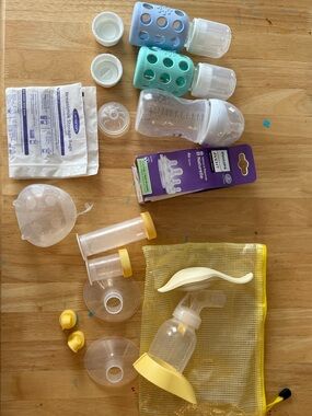 Bottle and pumping bundle